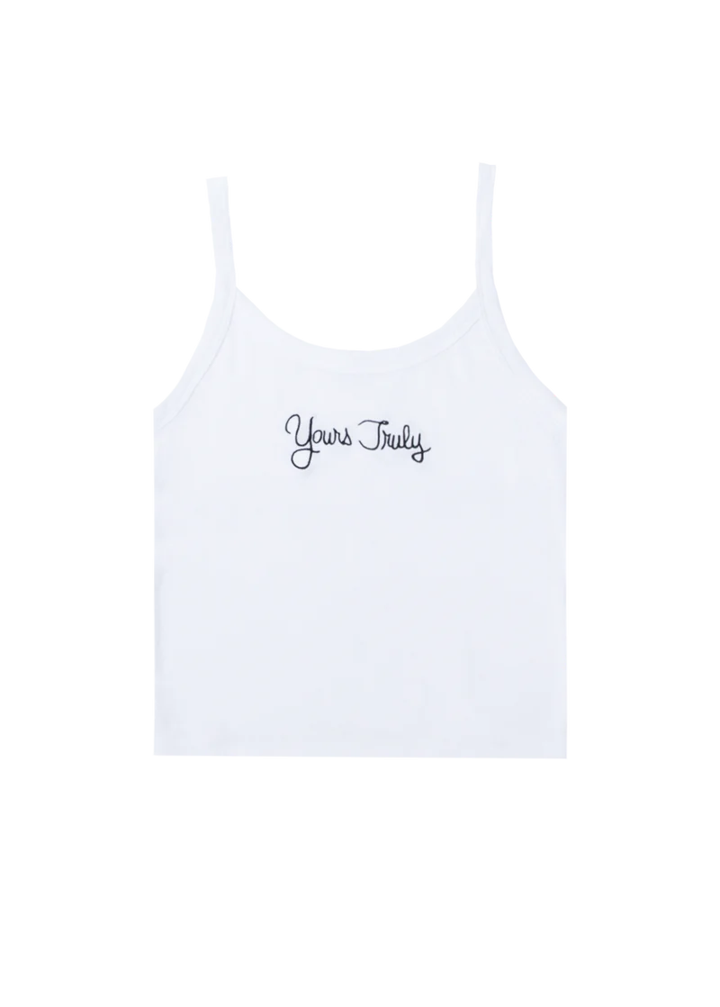 Ariana Grande Yours Truly 10th Anniversary Cropped Tank Top Official Merch