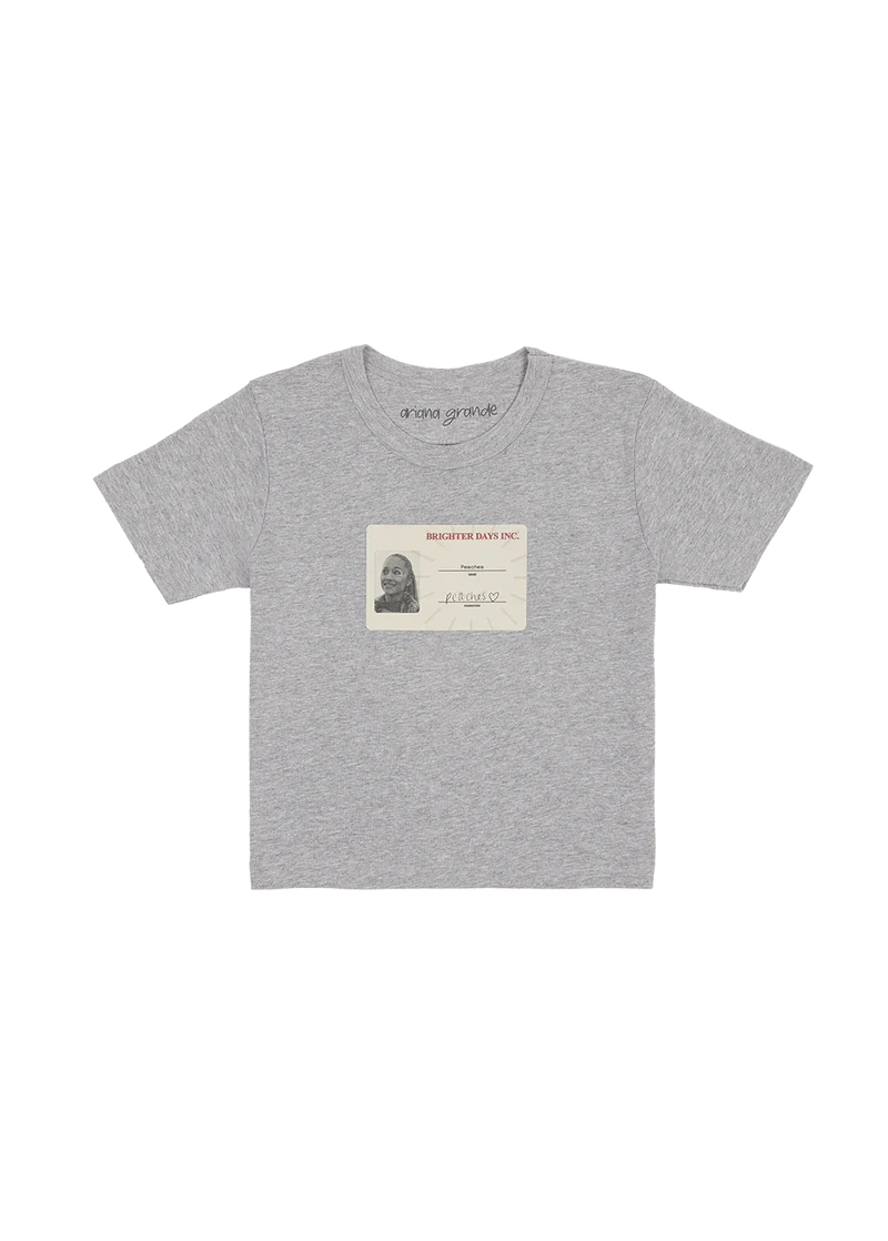 Ariana Grande Brighter Days Cropped T-Shirt Official Ariana Grande Merchandise