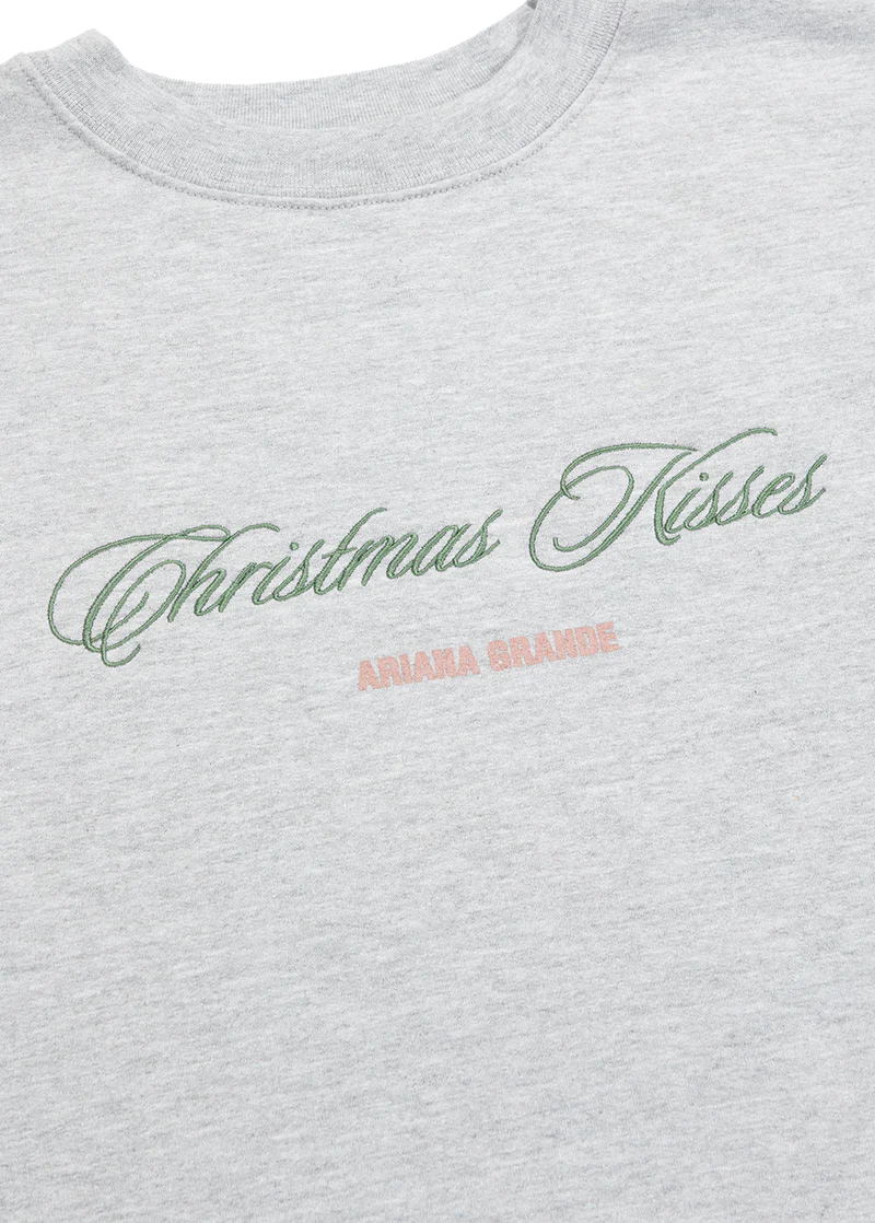 Ariana Grande Christmas Kisses Crewneck Official Merch