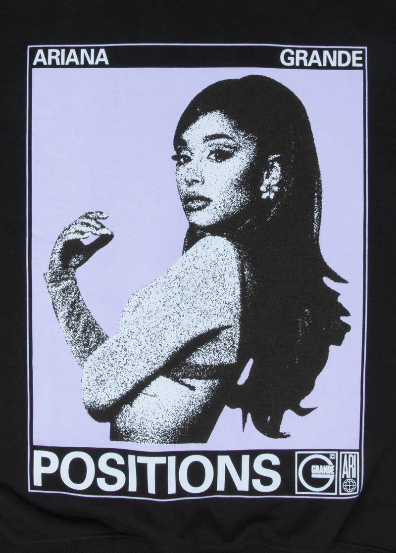 Ariana Grande Positions Photo Crewneck Official Ariana Grande Merchandise