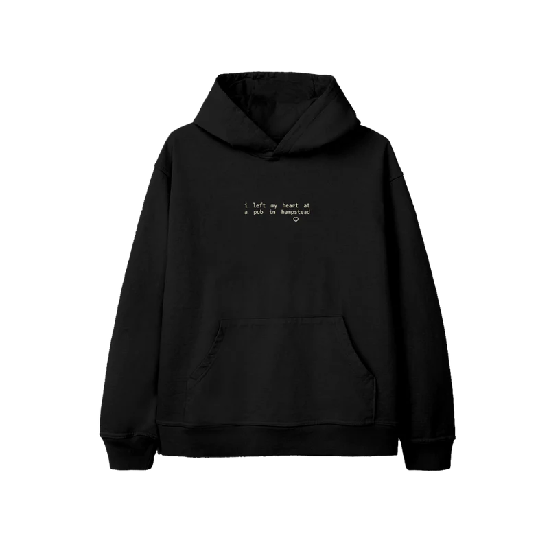Ariana Grande Hampstead Hoodie Black Official Ariana Grande Merchandise