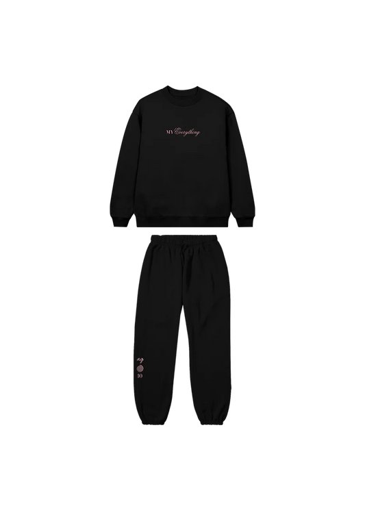 Ariana Grande My Everything 10th Anniversary Puff Print Crewneck + Sweatpants Set Official Merch