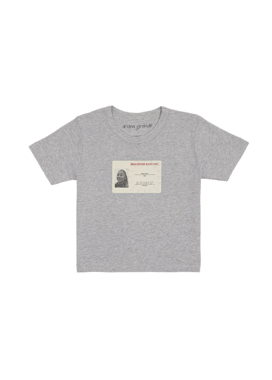 Ariana Grande Brighter Days Cropped T-Shirt Official Ariana Grande Merchandise