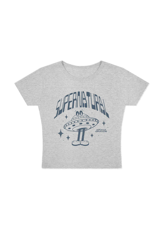 Ariana Grande Supernatural Baby T-Shirt Grey Official Ariana Grande Merchandise