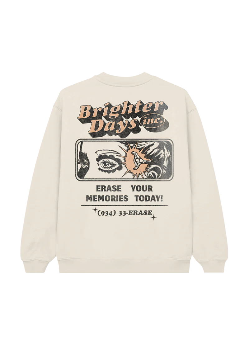 Ariana Grande Brighter Days Memories Crewneck Official Ariana Grande Merchandise