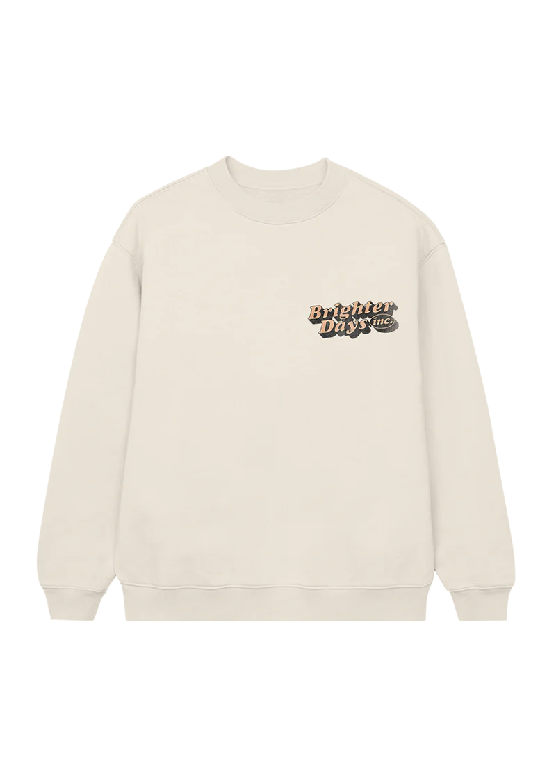 Ariana Grande Brighter Days Memories Crewneck Official Ariana Grande Merchandise