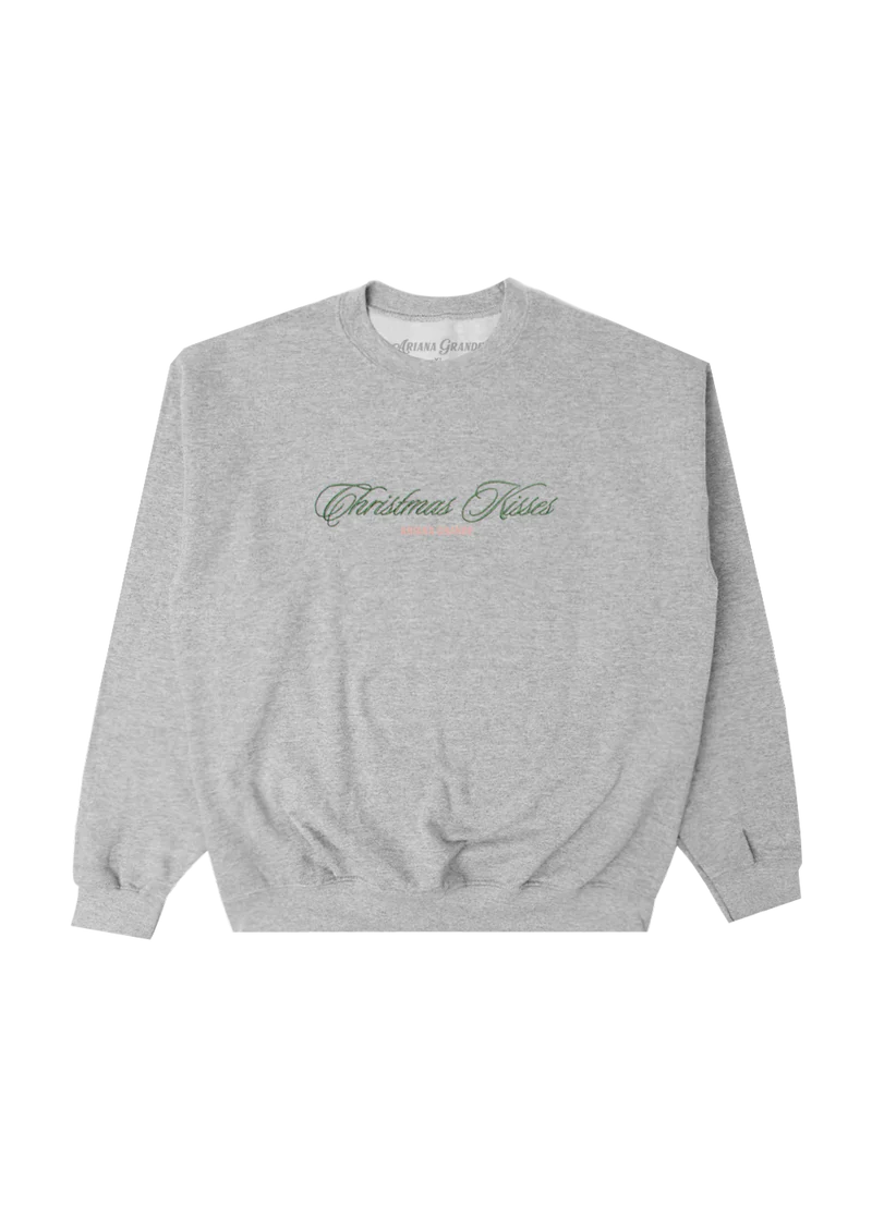 Ariana Grande Christmas Kisses Crewneck Official Merch