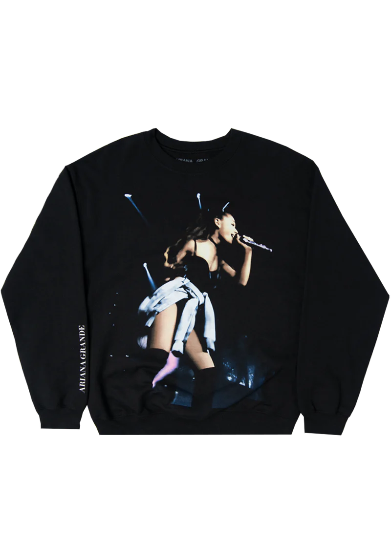 Ariana Grande My Everything Live Photo Crewneck Official Merch